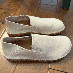 Birkenstock suede slip-on shoes